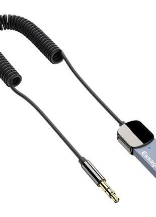 Bluetooth 5.0 аудио приемник AUX адаптер 3.5мм трансмиттер, Es...