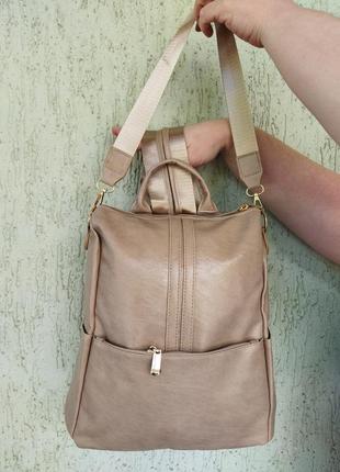 Рюкзак-сумка женский повседневный городской школьный ученик
