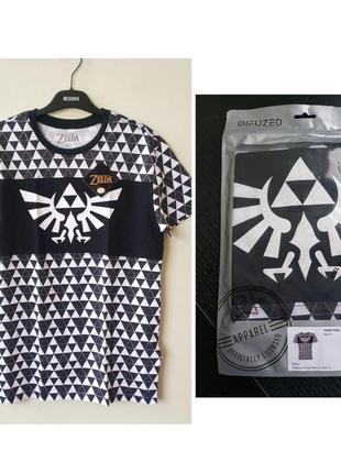 Чоловіча футболка zelda triforce checker  ts256170zel difuzed ...