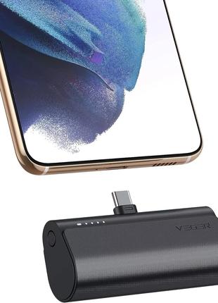 Портативный зарядное устройство VEGER, USB C Power Bank 5000 m...