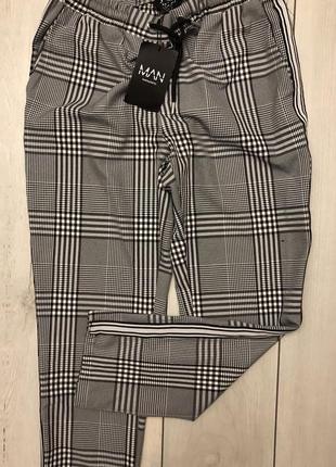 Новые мужские брюки boohooman (m)