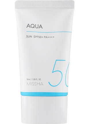 Зволожуючий сонцезахисний крем Missha Aqua Sun Gel SPF50/PA++++