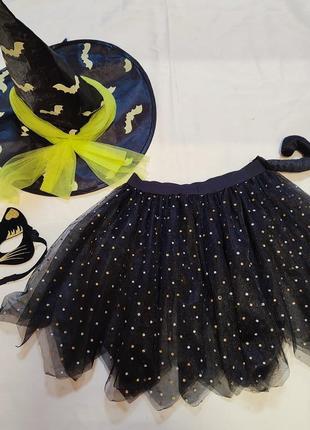 Чёрная кошка, кошка, ведьма, волшебница, карнавальный костюм н...
