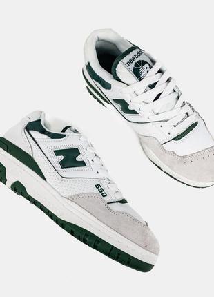 New balance 550 green beige