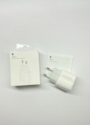 Оригинал Apple адаптер USB-C 20Вт iPhone iPad AirPods блок ГАР...