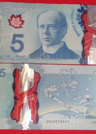 Канада 5 доларів / CANADA 5 Dollars 2013 рік полімер №229