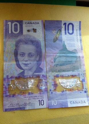 Канада 10 доларів / CANADA 10 Dollars 2018 рік полімер №230