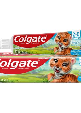 Детская зубная паста Colgate Bubble Fruit 2-5 лет 50 мл