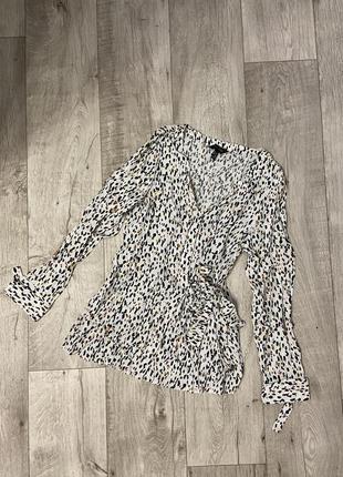 Очень красивая блузка леопардовый принт, new look, размер 46