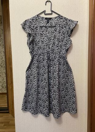 Легкое шикарное платье сарафан для беременных new look 44/46