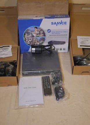 Комплект відеоспостереження Sannce на 8 камер 960h/720p 1 Tb HDD