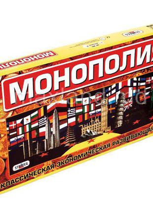 Настільна гра Strateg Монополія (велика) економічна українсько...