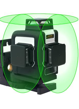 Рівень лазерний 3D-Mark 1H/2V/360-60, зелений з адаптером 149-...