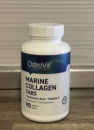 Коллаген морской OstroVit Collagen Marine, Hyaluronic C Collag...