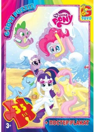 Пазлы "My little Pony: пляж", 35 эл