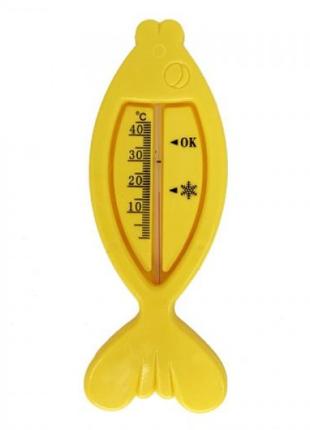 Термометр для воды "Рыбка" (желтый)