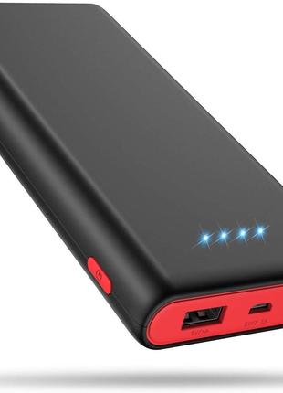 Ekrist Портативное зарядное устройство Power Bank 25800 мАч, б...