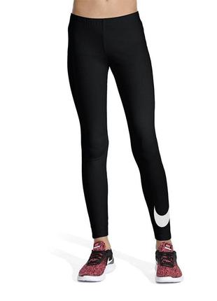 Трикотажные леггинсы лосины nike g nsw favorites swsh tight 20...