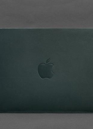 Кожаный чехол для MacBook Air 15-inch (2023) Зеленый