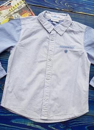 Стильна сорочка для хлопчика на 1,5-2 роки ovs