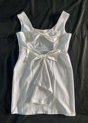 Sale!!! платье нарядное белое. размер м