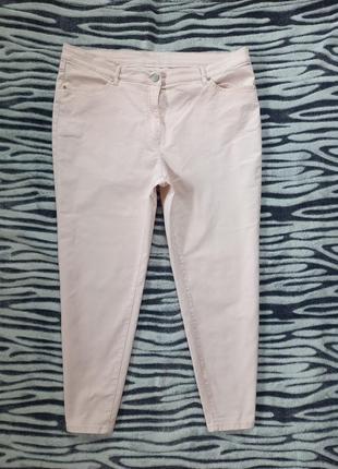 Брендовые джинсы скинни с высокой талией toni, 18 размер.