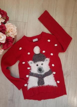 Matalan 8 років новорічний светрик одяг светр