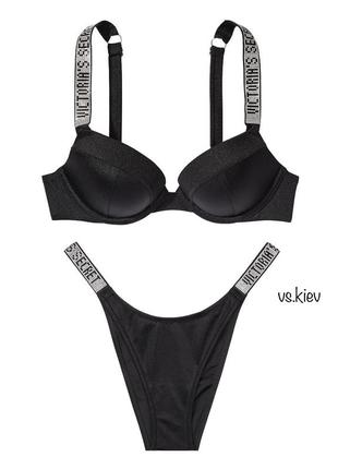 Купальник victoria’s secret оригинал стразы верх 34d 75d пуш а...