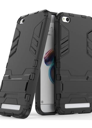 Чехол Бампер бронированный Slim Armor Чёрный для Xiaomi Redmi 5A