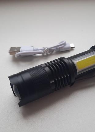 Світлодіодний міні ліхтарик з використанням лампи XPE COB
