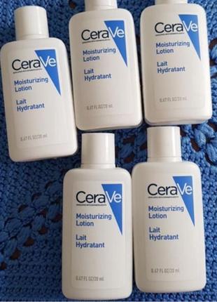 Cerave moisturizing lotion зволожуюче молочко для обличчя та тіла