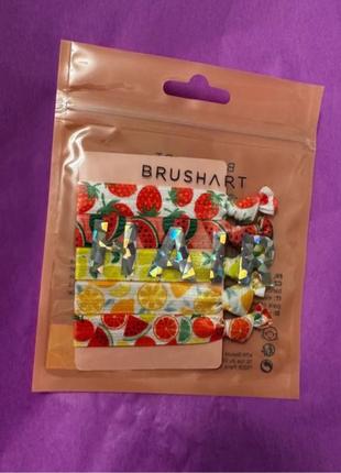 Brushart fruit 🍉 набір гумок резинок для волосся