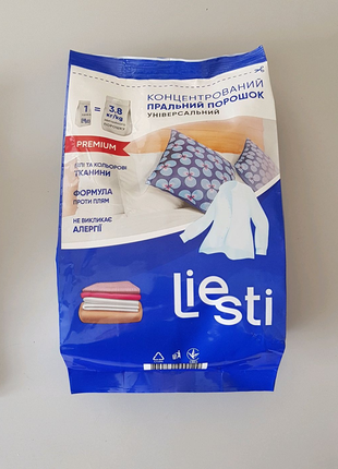 Концентрированный стиральный порошок , универсальный Liesti ,1 кг