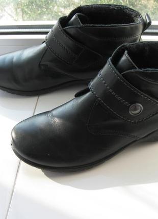 Ботинки josef seibel, р.37-38 стелька 25 см кожа