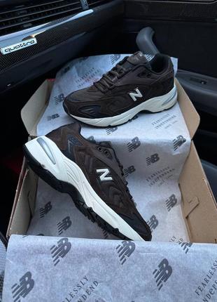 Нові чоловічі коричневі кросівки new balance 725 brown замшеві...