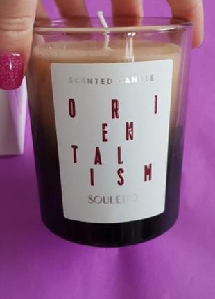 Souletto orientalism scented candle ароматична свічка