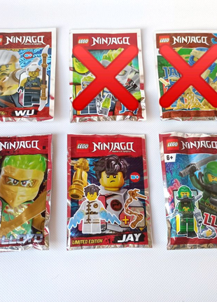 Міні лего фігурки Ніндзяго. Ninjago. LEGO.