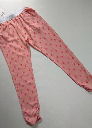 Персиковые легкие штаны lulu castagnette р. 8 лет