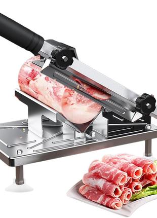 Нож-слайсер станок для нарезки мясных, колбасных и сырных изде...