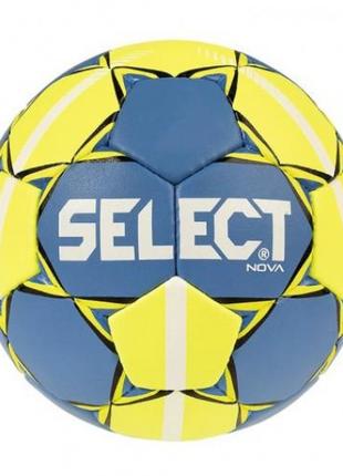 Мяч гандбольный SELECT Nova (015) жовт/синій, senior (3)