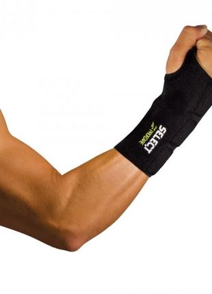 Напульсник SELECT 6701 Wrist support right (228) чорн/зел, M/L