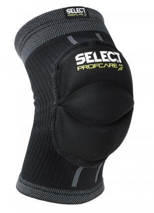 Наколінник SELECT Elastic Knee Support with Pad (423) т.сірий, XS