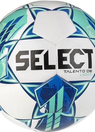 Мяч футбольный SELECT Talento DB v23 (400) біл/зелен, 5