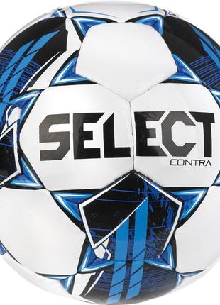 Мяч футбольный SELECT Contra FIFA Basic v23 (172) біл/синій, 3