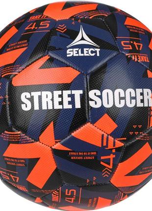 М'яч футбольний SELECT Street Soccer v23 (113) помаранчевий, 4,5