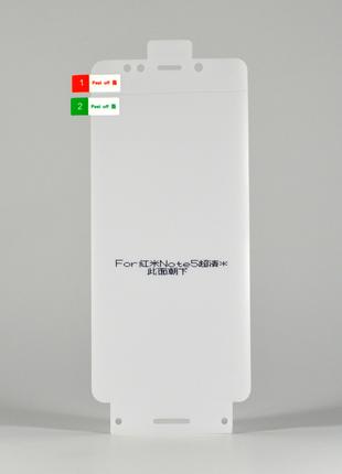 Гидрогелевая защитная плёнка на Xiaomi Redmi Note 5