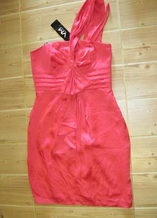Новое розовое платье "vera mont" р. 40