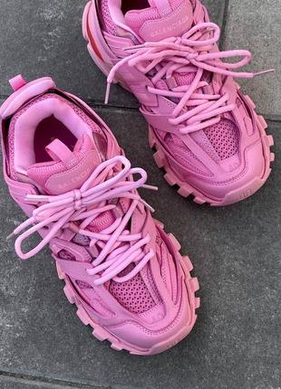 Кросівки balenciaga track 3.0 pink | баленсіага трек