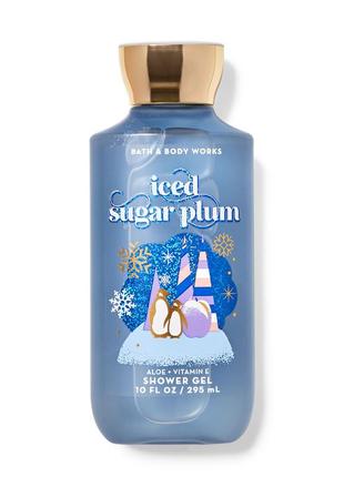 Гель для душа bath and body works iced sugar plum