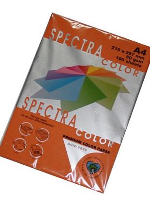 Папір ксероксний кольоровий "Spectra" A4 80г/м Saffron 240 100...